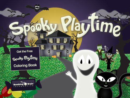 Spooky Playtime introduction screen